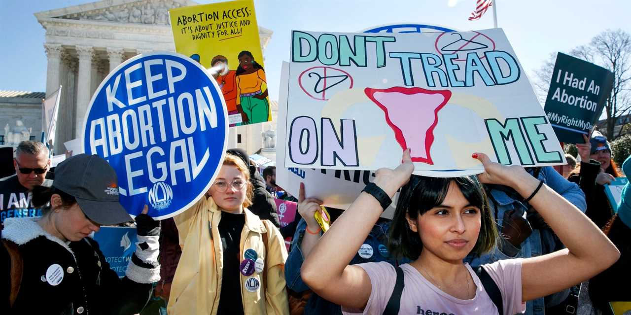 abortion protest supreme court