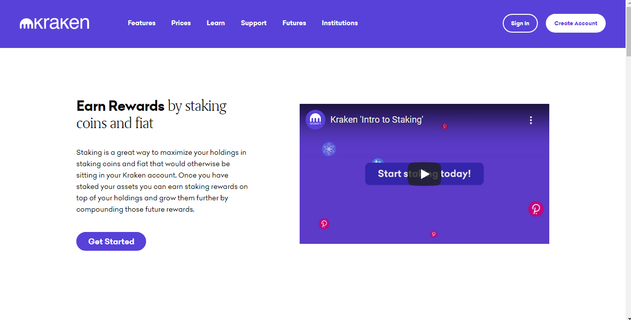 Kraken staking