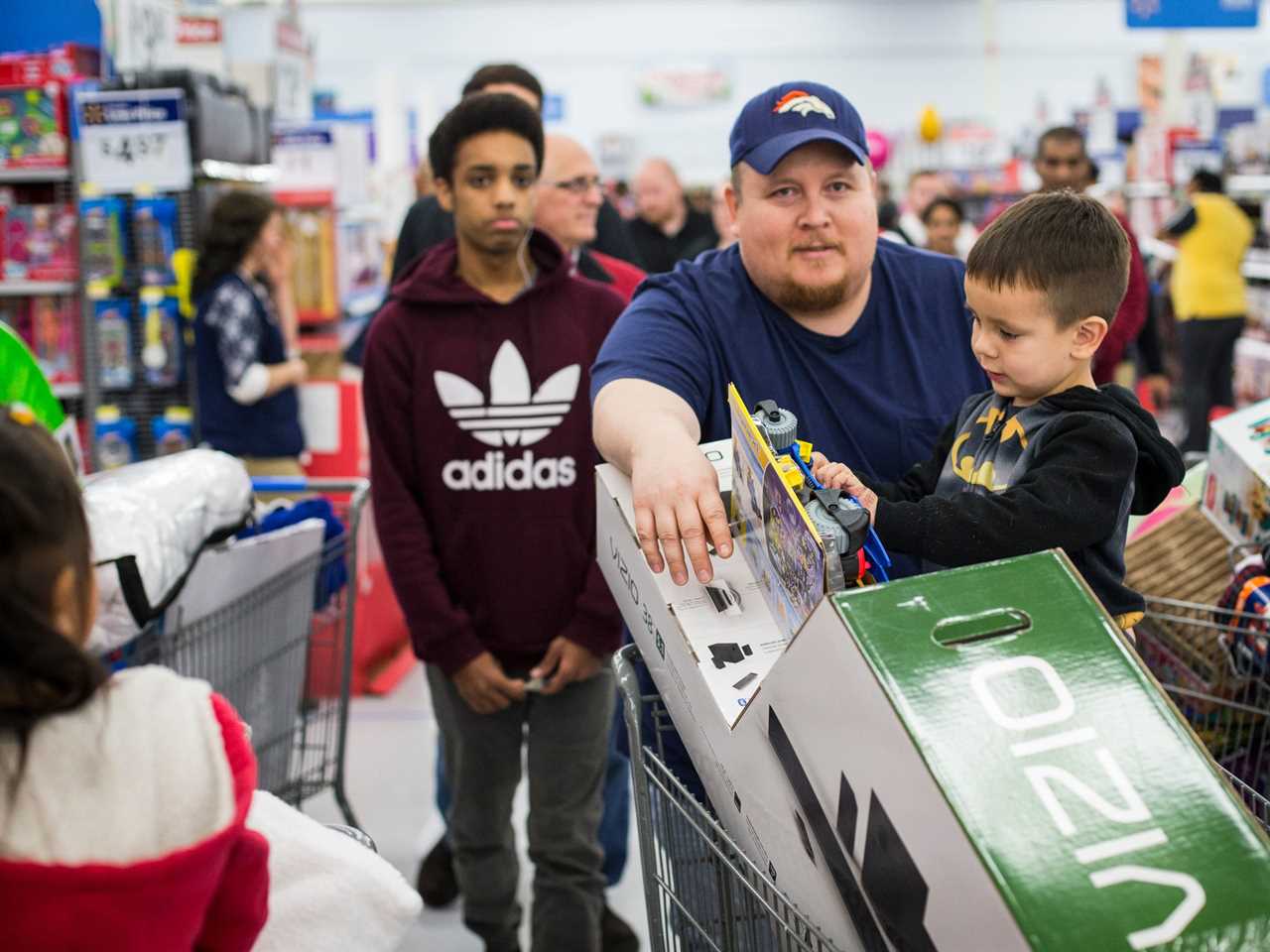 Walmart holiday shopping