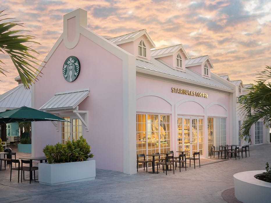 Starbucks location in Grand Turk, Turks & Caicos