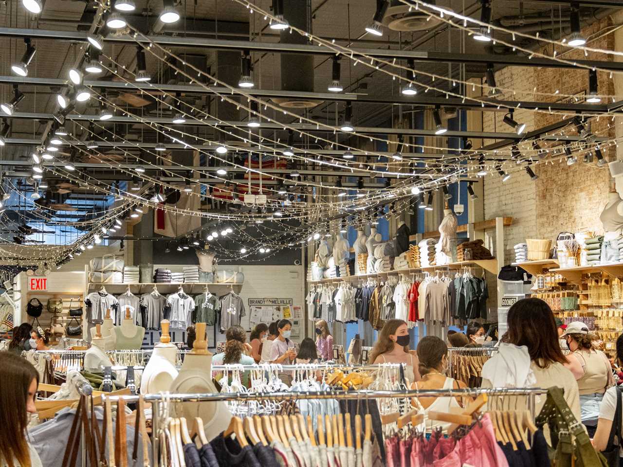 Brandy Melville's New York City flagship store