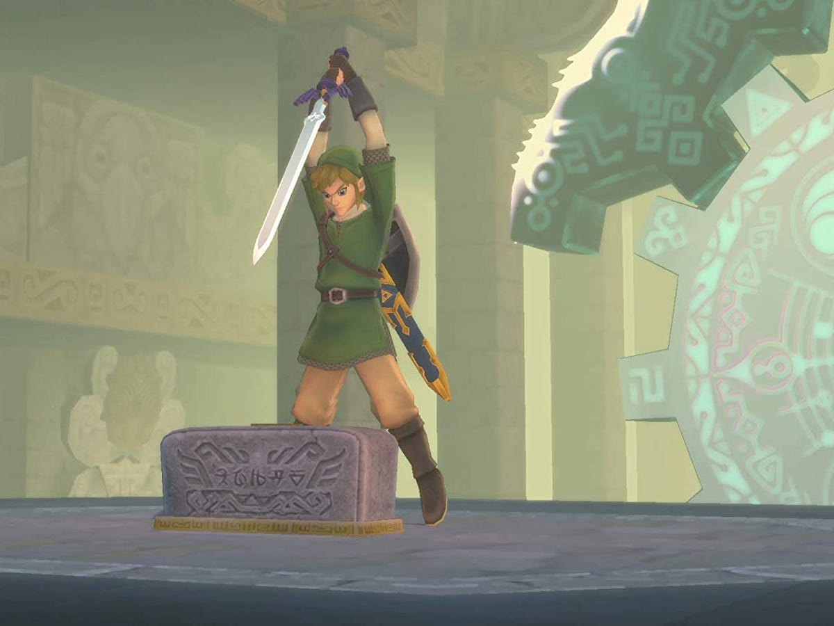 A screencap fromThe Legend of Zelda: Skyward Sword HD for Nintendo Switch