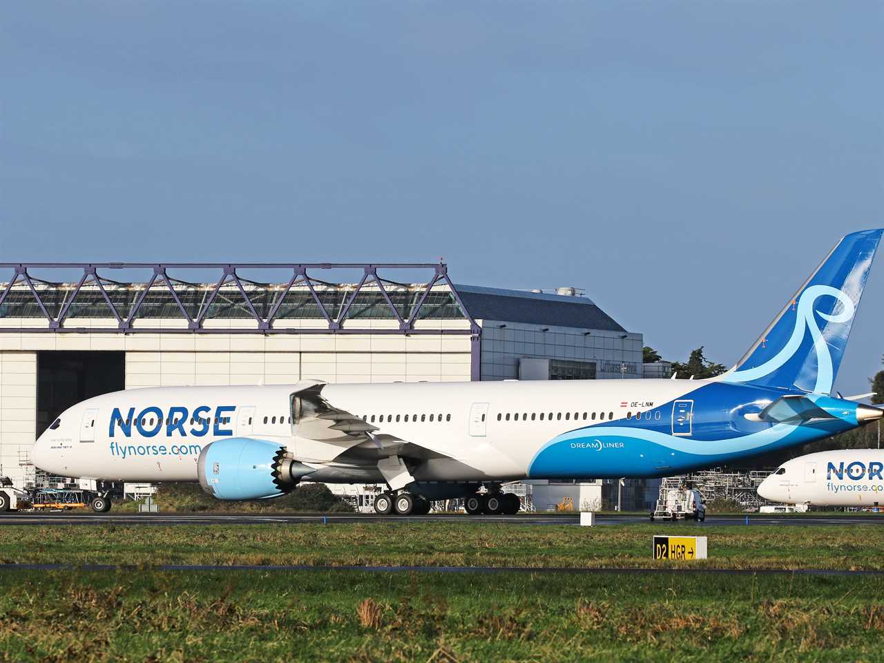 Norse Atlantic Airways Boeing 787 Dreamliner.