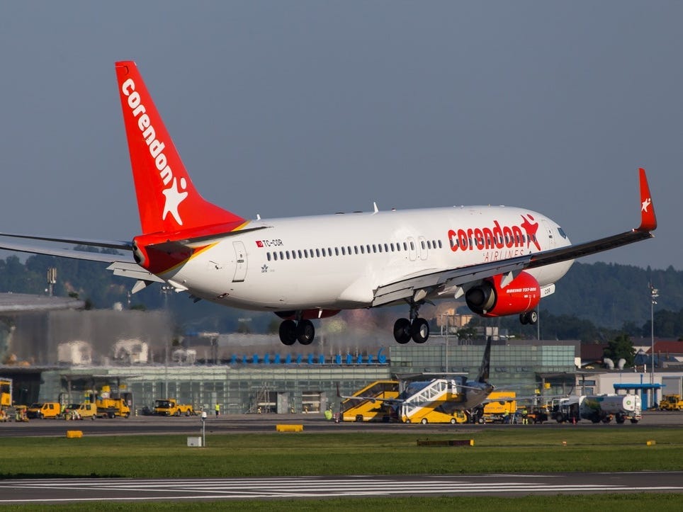 Corendon Airlines is based in Turkey.